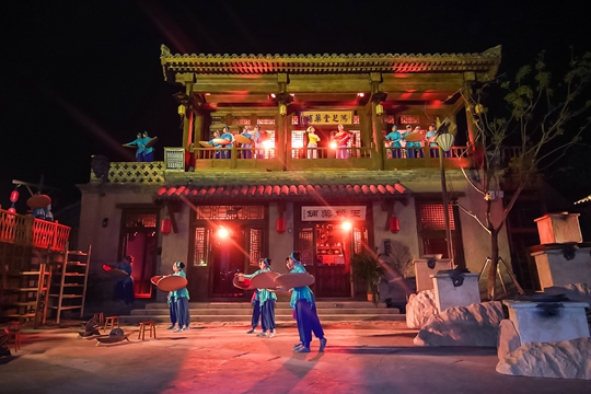 醉美夜郑州 中牟景区管理打造夜景新标杆